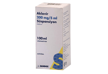 AKLOVIR 200 MG 100 ML SUSPANSIYON